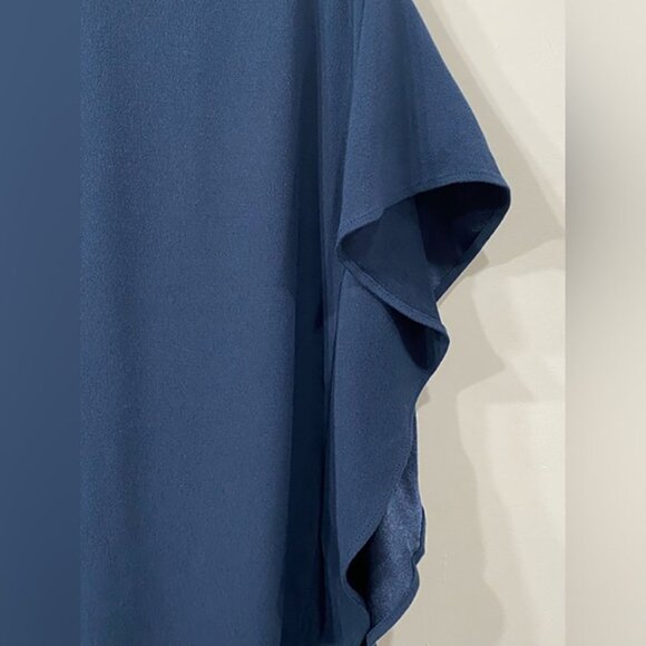 Club Monaco Short Sleeve Front Fully Buttoned Collar Blouse Top Ruffles M - Picture 3 of 10